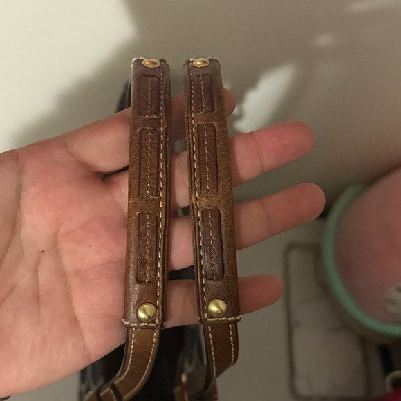 Coach Denim Signature Cs Legacy Lining Blue Tote Bag 2007 - Picture 8 of 8